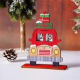 thumbnail image 5 of Navidad - Calendario de Papá Noel - Adornos de escritorio - Calendario de Navidad de madera con cuenta regresiva para la decoración festiva de la mesa del hogar, 5 of 5