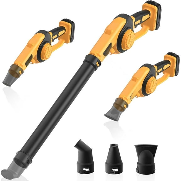Cordless Leaf Blower Compatible with Dewalt 20V Max Battery (Battery not Included), Up to 200MPH Small Electric Leaf Blower, 3 Speeds Mode, Battery Powered Mini Leaf Blowers for Patio