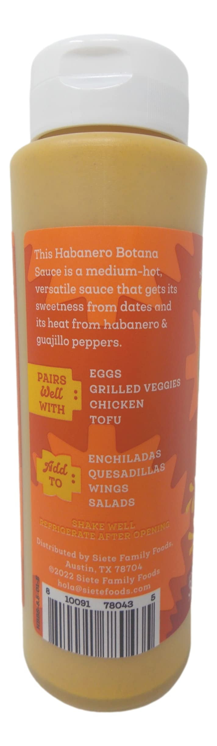 Hot Sauce Variety Pack – Traditional, Creamy Habanero, Sweet & Tangy Chamoy & Creamy Jalapeño – 4 Pack | Siete Botana | + MerlinsMart Zine
