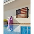 thumbnail image 5 of Outdoor Tv Cover 50 To 55 Inch, Rustic America Flag Baseball Design Waterproof And Weatherproof Tv Covers Tv Display Protectors For Outside Flat Screen Tv 52x30x4.5In, 5 of 6