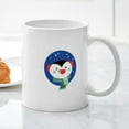 thumbnail image 3 of CafePress - Christmas Penguin Holiday Animal Mugs - 11 oz Ceramic Mug - Novelty Coffee Tea Cup, 3 of 4