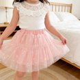 thumbnail image 5 of Snowflake Skirt Girls Summer Party Dress Tutu Elastic Waistband Clothes, 5 of 8