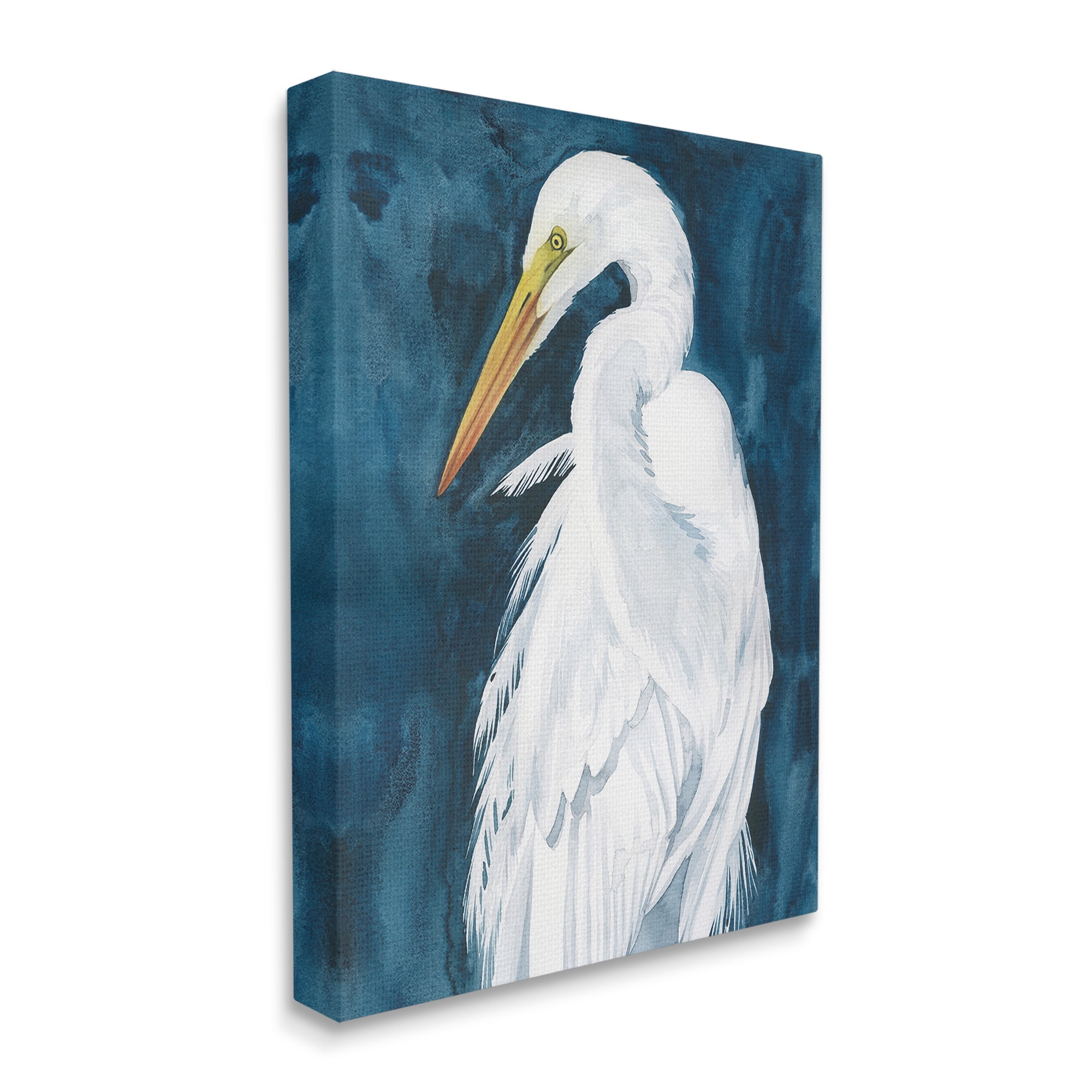 Stupell Industries Nautical Bird Portrait Animals & Insects Painting Gallery Wrapped Canvas Art Print Wall Art, 36 x 48