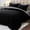 Black & Soot, variant on Sasttie 7 Pieces Queen Comforter Set, Reversible Bed in a Bag, All Season Bedding Set with Comforter, Flat Sheet, Fitted Sheet, Pillowcases & Shams, Hot Pink & Baby Pink