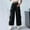 Black, variant on uublik Pants for Women Dressy Casual Dark Gray Wide Leg Sweatpants High Waisted Baggy Lounge Pants Athletic Joggers with Pockets