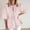Pink, variant on Giftesty Blouses for Women Dressy Casual Women's Fashion Summer Round-Neck Short Sleeve Printed Casual T-shirt Blouse Tops