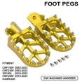thumbnail image 2 of Estriberas IUVWISN para CRF250F 19-23 XR150L 15-23 para moto de cross, 2 of 7