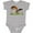 AC-Heather Grey, variant on Mushroom Hunting for Morel Mushroom Boys or Girls Baby Bodysuit