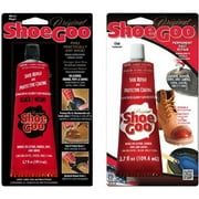 Shoegoo Combo Adhesive, 2 Pack 1, 1, Clear/Black