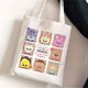 thumbnail image 1 of Colorful Animal Print Shoulder Bag, Large Capacity Canvas Tote Bag, Reusable Shopping Bag For Grocery & Gift Storage, 1 of 4