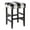 Black Plaid, variant on Home Decor | Modern 24-Inch Counter Stool | Backless Metal Frame Bar Stools Counter Height | Decorative Home Furniture, Natural
