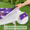 thumbnail image 5 of Cute Halloween Icons Pattern Round Fitted Tablecloth with Elastic Edge,Dining Table Cover Waterproof,Outdoor Round Tablecloth for Camping,Dining,Indoor and Outdoor, 5 of 7