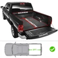thumbnail image 2 of 5 ft / 60.3" Bed Tonneau Cover Hard 3-fold for Jeep Gladiator JT Tri-fold 20-23, 2 of 10
