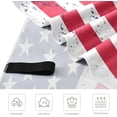 thumbnail image 2 of Coolnut American Flag Diveblues Beach Towel Microfiber - Oversized Travel Towels - Lightweight Compact Beach Accessories - for Swimming, Camping, Holiday, Quick Dry Washcloth Gift, 2 of 7