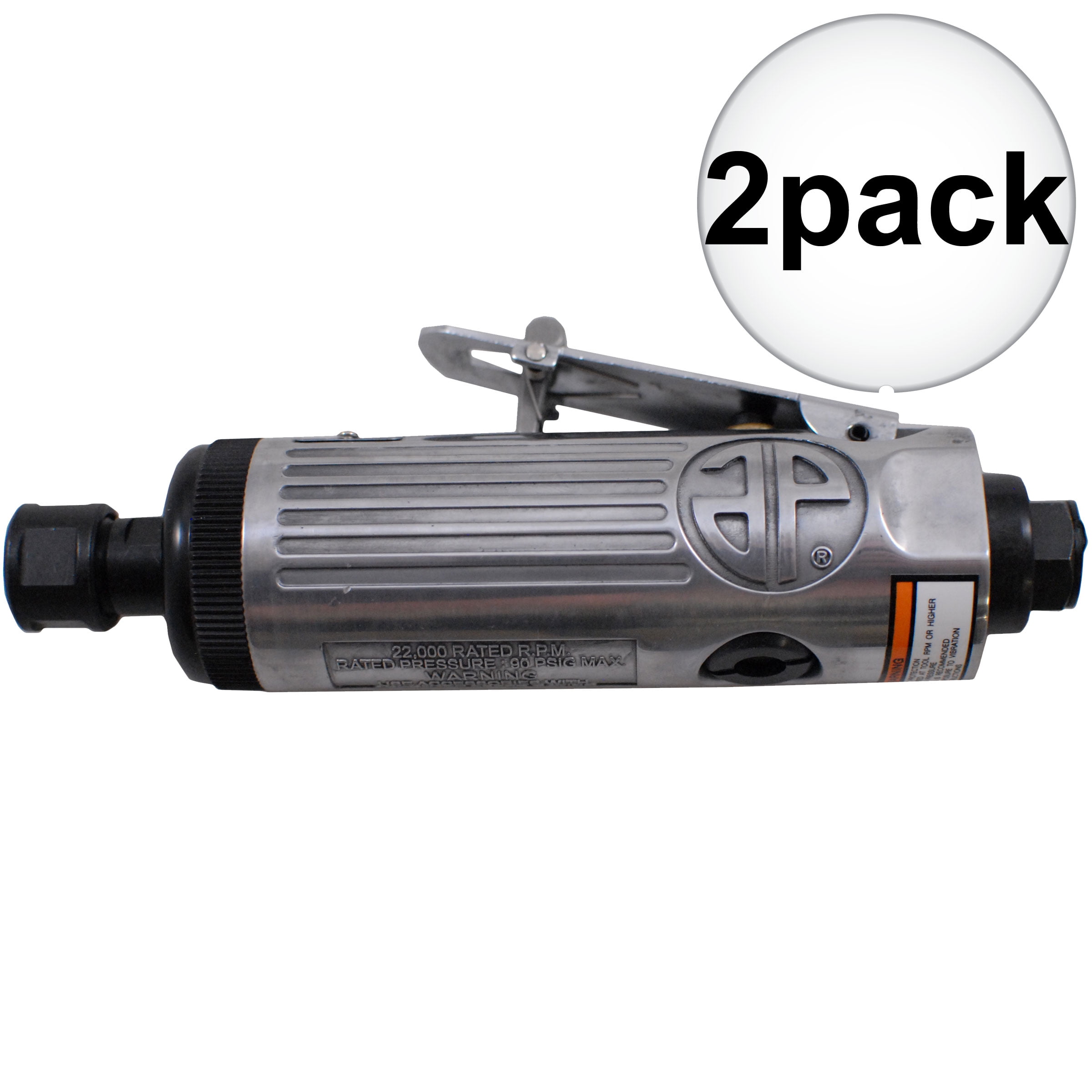 Astro Pneumatic T210 1/4" Pneumatic Air Die Grinder w. Safety Lever 2