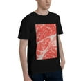 thumbnail image 2 of Bingfone Beef Steaks Men'S Loose Fit Short-Sleeve Pocket T-Shirt, 2 of 7