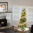thumbnail image 5 of Christmas Tree Skirt 90 cm Printed Fabric Floor Mat for Hiding Tree Stand and Catching Pine Needles, 5 of 5