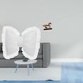 thumbnail image 2 of Bonito cojín con lazo, funda de almohada con forma de lazo, escultura de caballo, adorno ligero, adecuado para sala de estar, dormitorio, oficina, est, 2 of 8