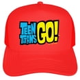 thumbnail image 2 of Teen Titans Go! Logo Foam Snapback Trucker Hat - Unisex for Men and Women, 2 of 5