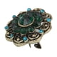 thumbnail image 3 of Broche vintage de flores y diamantes de imitación de cristal para bodas y bailes de graduación., 3 of 7