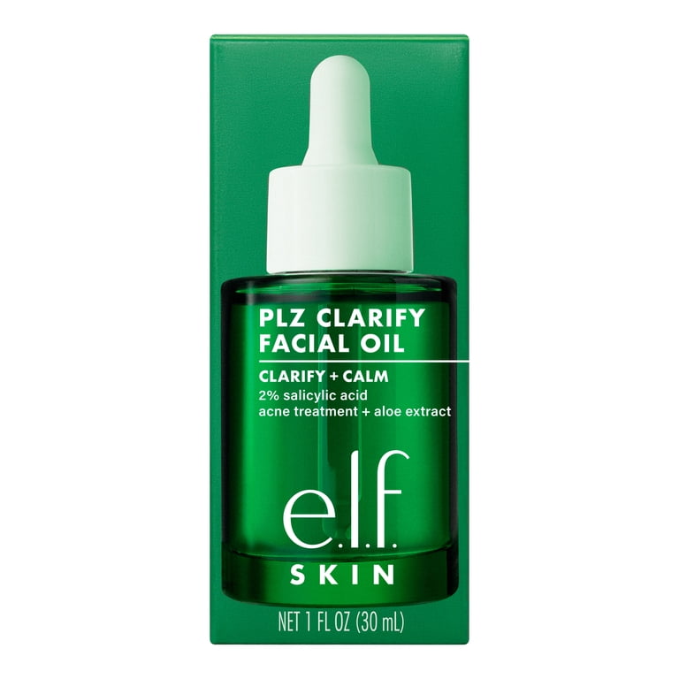 e.l.f. Cosmetics PLZ Clarify Facial Oil with 2% Salicylic Acid for