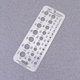 thumbnail image 4 of Brocas métricas PENGJTMXG Calibre de broca de acero inoxidable 8x8x0.3cm Plata, 4 of 4