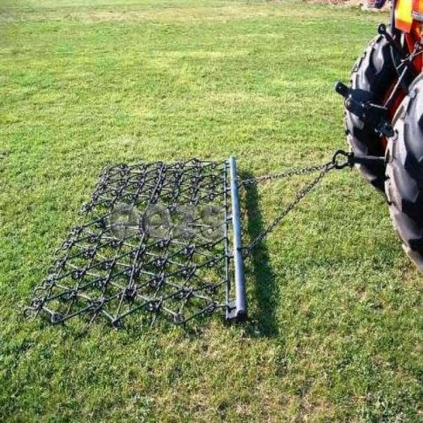 61/2' x 4' Multi Action Drag Chain Harrow Overall 90" Long 1/2