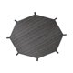 thumbnail image 1 of Cubierta de sombra para trampolín, cubierta superior de poliéster para exteriores, portátil, ligera, para patio trasero 10 pies, 1 of 8