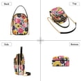 thumbnail image 3 of joogoo Women Artistic Flower Chain Crossbody Bags Shoulder Handbag Phone Purse, 3 of 5