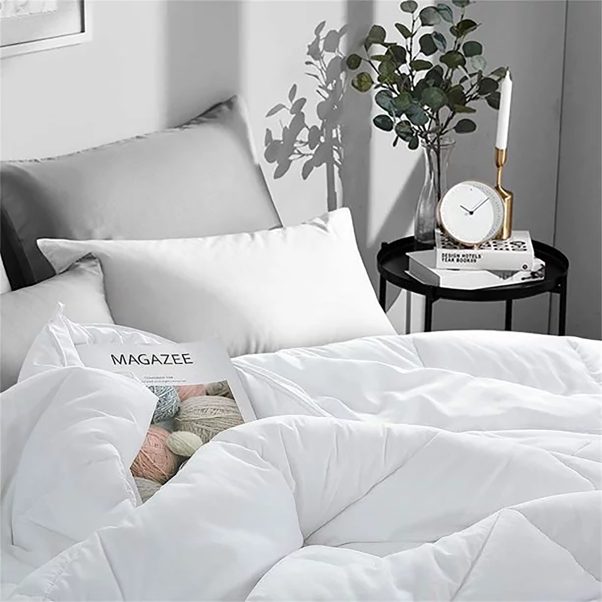 Emonia Luxury Quilted Down Alternative Comforter, Queen photo 4