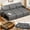 84.3''Sofa Bed - Dark Gray, variant on Sofa Bed, Lofka 3-in-1 Convertible Futon Sofa Bed with Storage, Adjustable Backrest & Pull Out Function - Sleeper Couches for living room, Apartment, Dark Grey