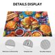 thumbnail image 3 of Balery Vibrant Picnic Food Spread Alfombrilla de Secado para Cocina, 18x24 Pulgadas, Súper Absorbente para Platos y Encimeras, 3 of 7