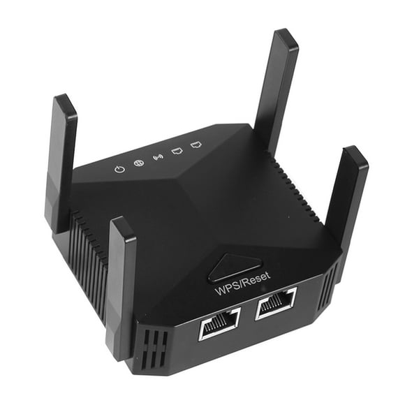 Mistaha 300M WIFI Wireless Wifi Signal Long Extender Black Plug
