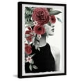 thumbnail image 2 of Parvez Taj Red Blooms Framed Wall Art, 2 of 6
