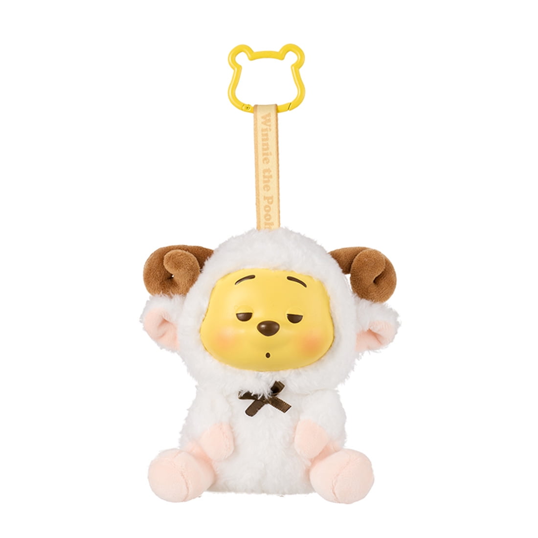 MINISO Disney Winnie the Pooh Naughty Party Blind Box, Vinyl Plush Pendant Collectible Toy, Random One Piece