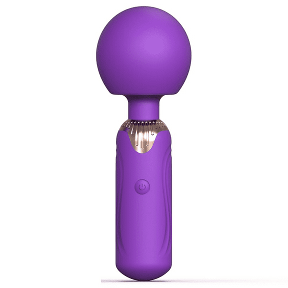 Handheld massager rechargeable personal massager - quiet&waterproof - with multiple powerful 20 frequency modes and deep vibration tissue relief function, suitable for neck, back, shoulder, leg