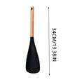thumbnail image 2 of HHGBAD Nonstick Cooking Spoon, Wooden Handle, Ergonomic Design, Durable Material, Multipurpose Kitchen Utensil for Stirring, Flipping, Scooping, and Serving Food, 2 of 3