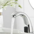 thumbnail image 6 of BWE Automatic Sensor Touchless Bathroom Sink Faucet Chrome with Single Hole Cover Plate Vanity Hands Free Commercial Lavatory Water Tap with Control Box and Temperature Mixer, 6 of 27