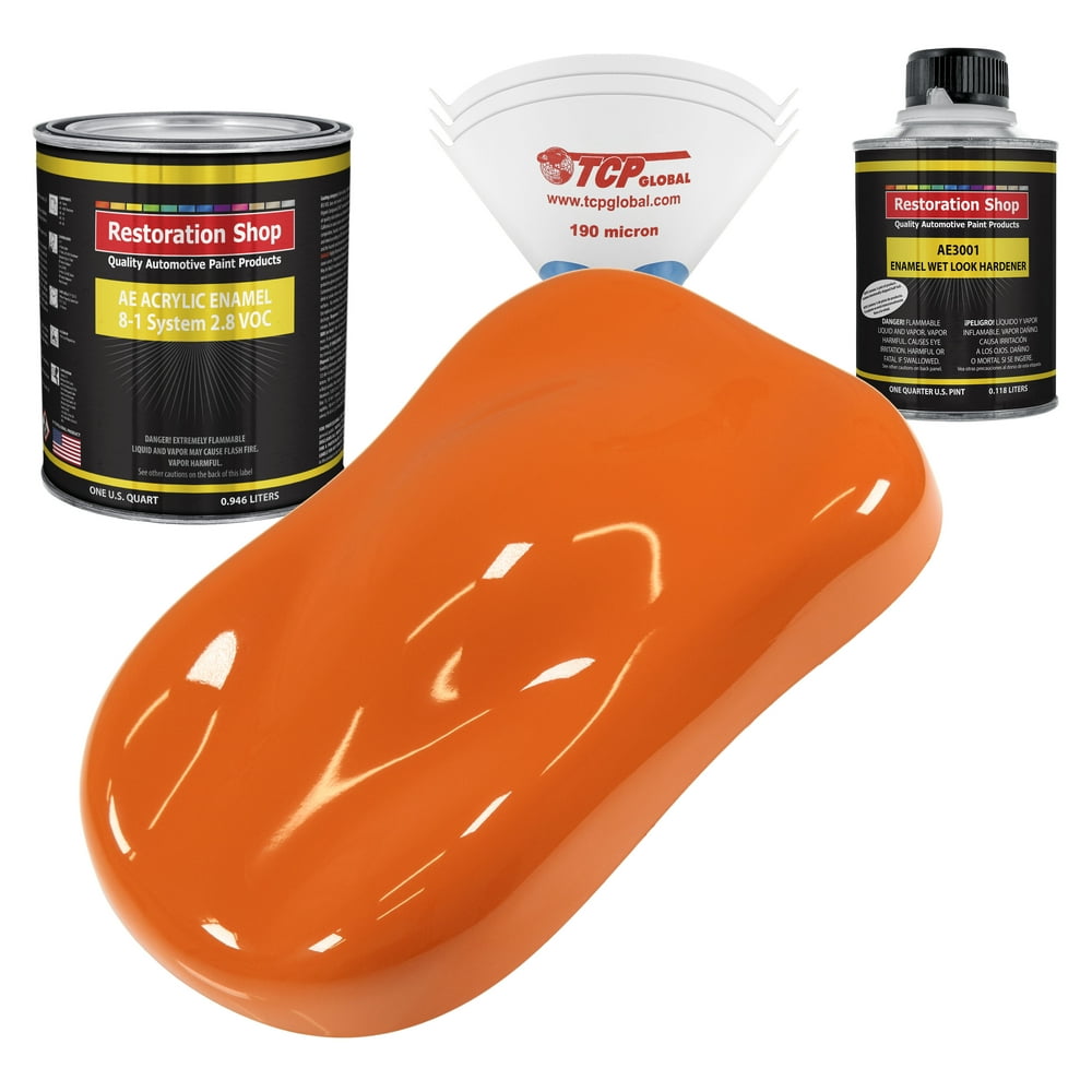 Restoration Shop Omaha Orange Acrylic Enamel Auto Paint Complete