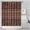 Brown Boho Tribal, variant on Gray Floral and Petal Pattern Shower Curtain 36"x72" ,Bathroom Decorative Shower Curtains Set with 12 Hooks,Modern Waterproof Washable Shower Curtain