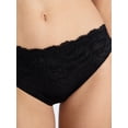 thumbnail image 5 of Joyspun Women's Lace and Mesh Cheeky Panties, 3-Pack, Sizes XS-XXXL, 5 of 8
