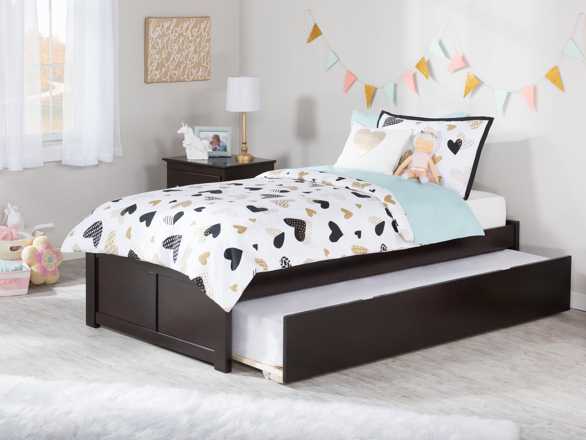Concord Twin Platform Bed With Flat, Best Twin Bed