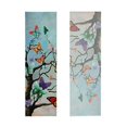 thumbnail image 4 of WYYP Butterflies Bird Tree Cooling Sport Towel 12x40in for Tennis Yoga Basketball Running Fitness 2PC, 4 of 8