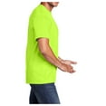thumbnail image 3 of Mens Core Cotton Male T-Shirts S. Green 3XL, 3 of 4