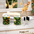 thumbnail image 7 of WOBOGO St Patricks Pattern with Leprechaun and Shamrock Transparent Plastic Jar 2pcs Cotton Swabs Balls Pads Floss Stick Dispenser Bathroom Vanity Storage Organizer, 7 of 7