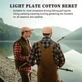 thumbnail image 4 of Newsboy Hats for Men Flat Cap Cotton Adjustable Breathable Irish Cabbie Ivy Driving Hunting Hat, 4 of 7