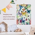 thumbnail image 5 of Watercolor Butterflies Acrylic Clipboards A4 Standard Letter Size Clipboard 12.5" X 9" Clip Board for Students Teacher Office, 5 of 7
