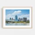 thumbnail image 2 of The Cincinnati Skyline 03 - Cincinnati Ohio Photography Cityscape Skyline Bridge Architecture Boat Unframed Wall Art Print 20 x 28 inches, 2 of 7