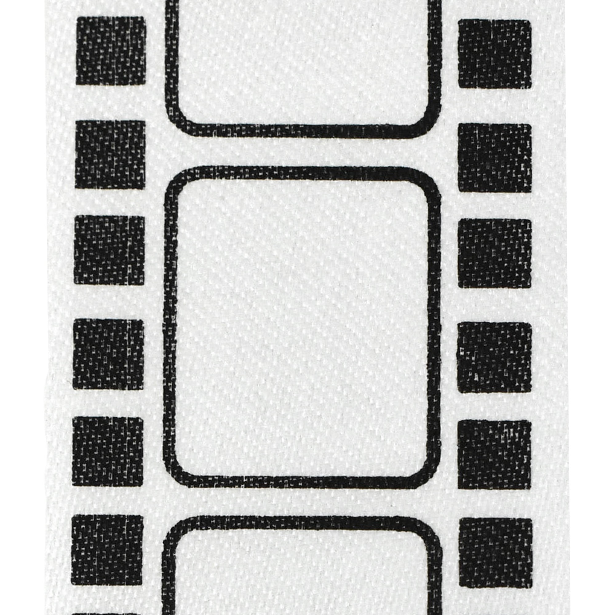 Homeford Movie Film Strip Themed Ribbon, 1-3/8-inch, 25-yard, White/Black