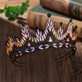 thumbnail image 7 of Eye-catching Crystal Tiaras for Women for Prom Pageant Bachelorette Party Wedding Props Bridal Jewelry, 7 of 7